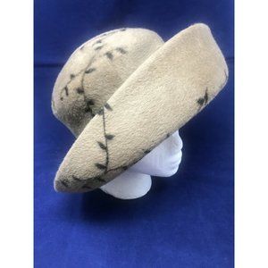 Nordstrom Made in Italy 100% Rabbit Hair Fur Felt